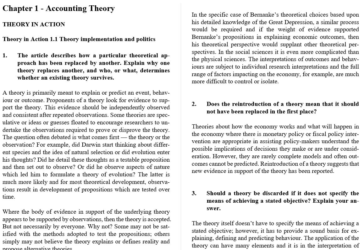 solution manual for Accounting Theory 7th Edition by Jayne Godfrey