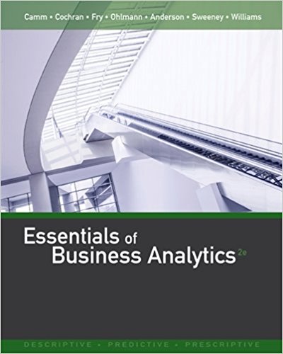 test bank for Essentials of Business Analytics 2nd Edition