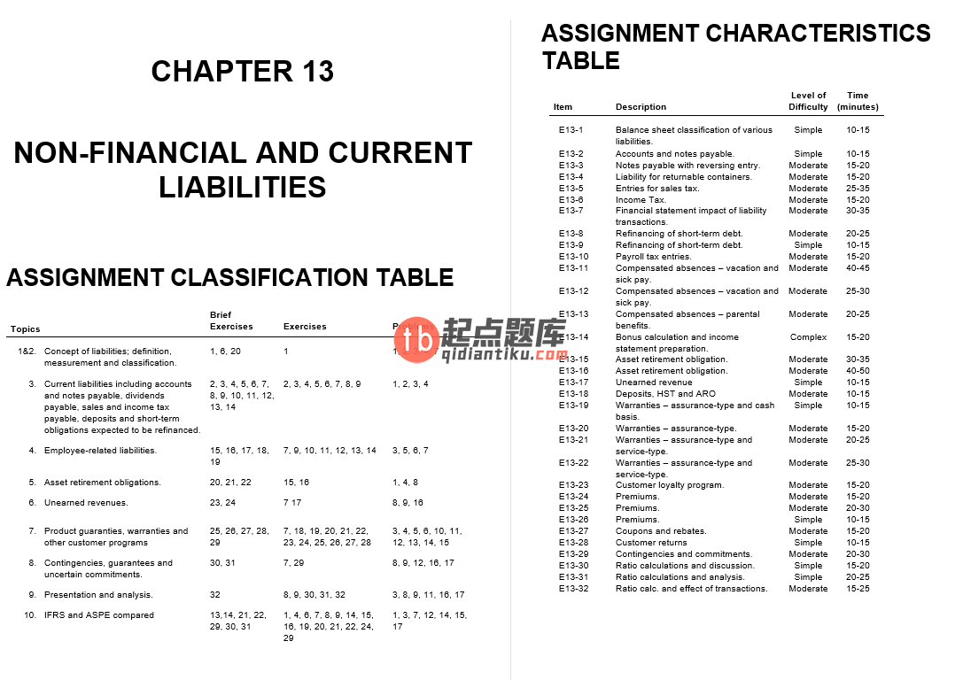 solution manual for Intermediate Accounting Volume 2 11th Canadian Edition