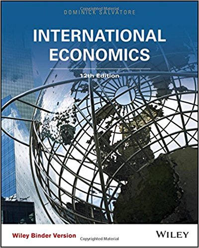 test bank for International Economics 12th Edition by Dominick Salvatore