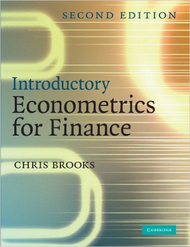 solution manual for Introductory Econometrics for Finance 2nd Edition