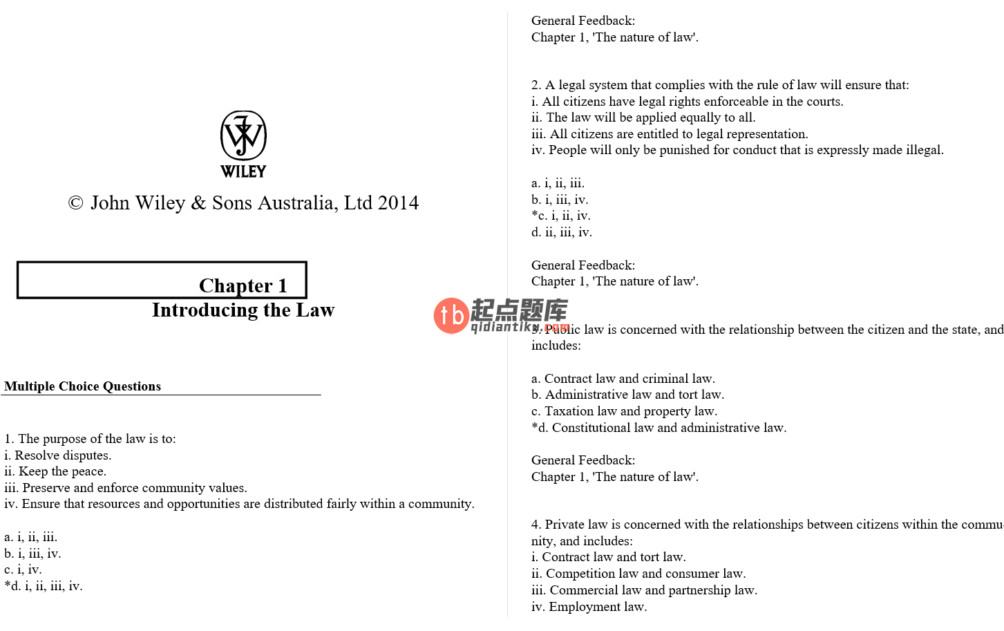 test bank for Business Law 3rd Edition by Nickolas James