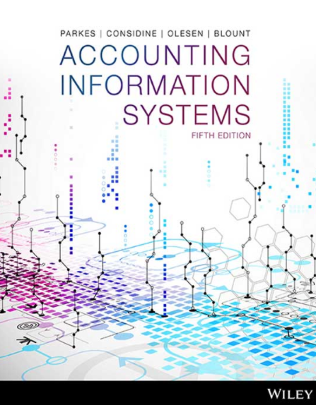 solution manual for Accounting Information Systems 5th Edition by Alison Parkes