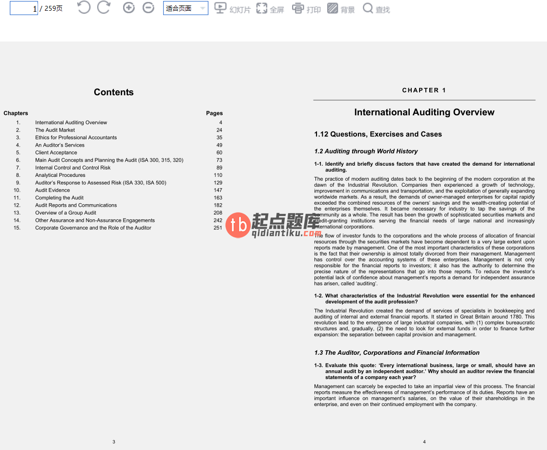 solution manual for Principles of Auditing: An Introduction to International Standards on Auditing 3rd Edition