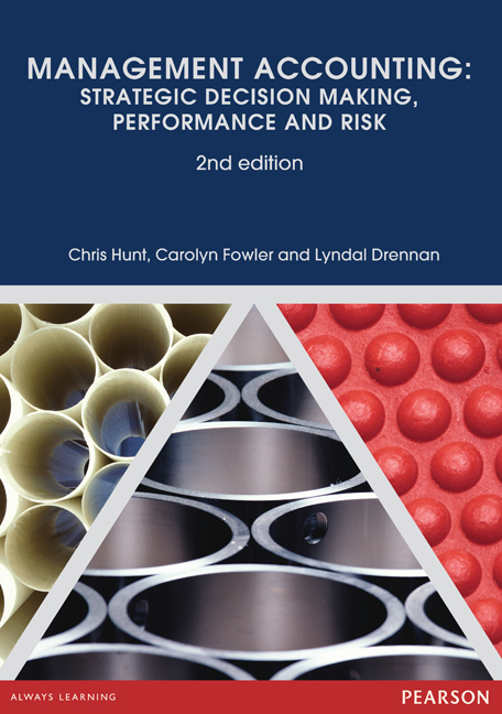 solution manual for Management Accounting: Strategic Decision Making, Performance and Risk 2nd Edition