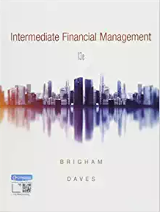 test bank for Intermediate Financial Management 13th Edition by Eugene F. Brigham