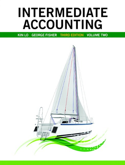solution manual for Intermediate Accounting Vol.2 3rd Edition