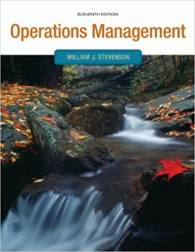 solution manual for Operations Management 11th Edition by William Stevenson