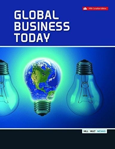 test bank for Global Business Today 5th Canadian Edition