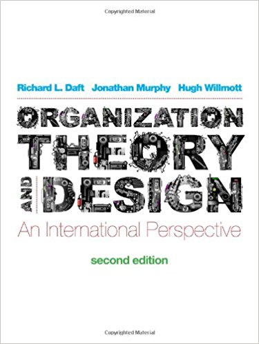 solution manual for Organization Theory and Design: An International Perspective 2nd edition