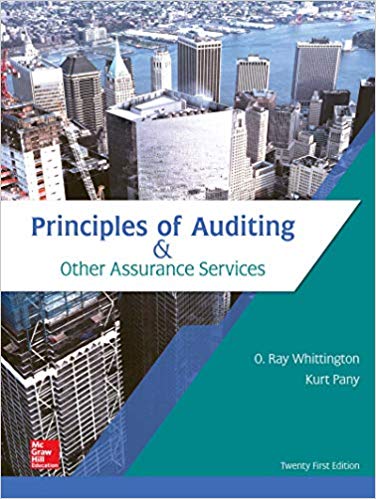 test bank for Principles of Auditing & Other Assurance Services 21st Edition