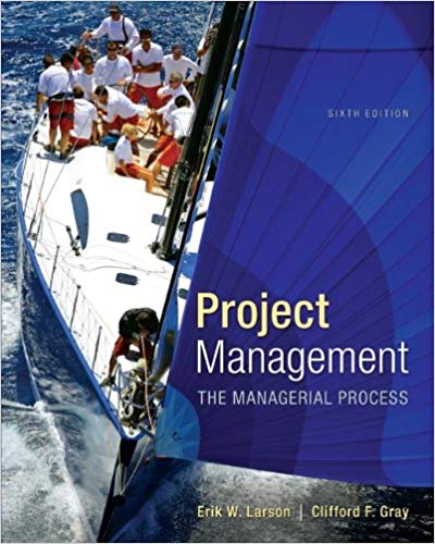 test bank for Project Management: The Managerial Process with MS Project 6th Edition