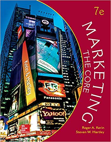 test bank for Marketing: The Core 7th Edition by Roger Kerin