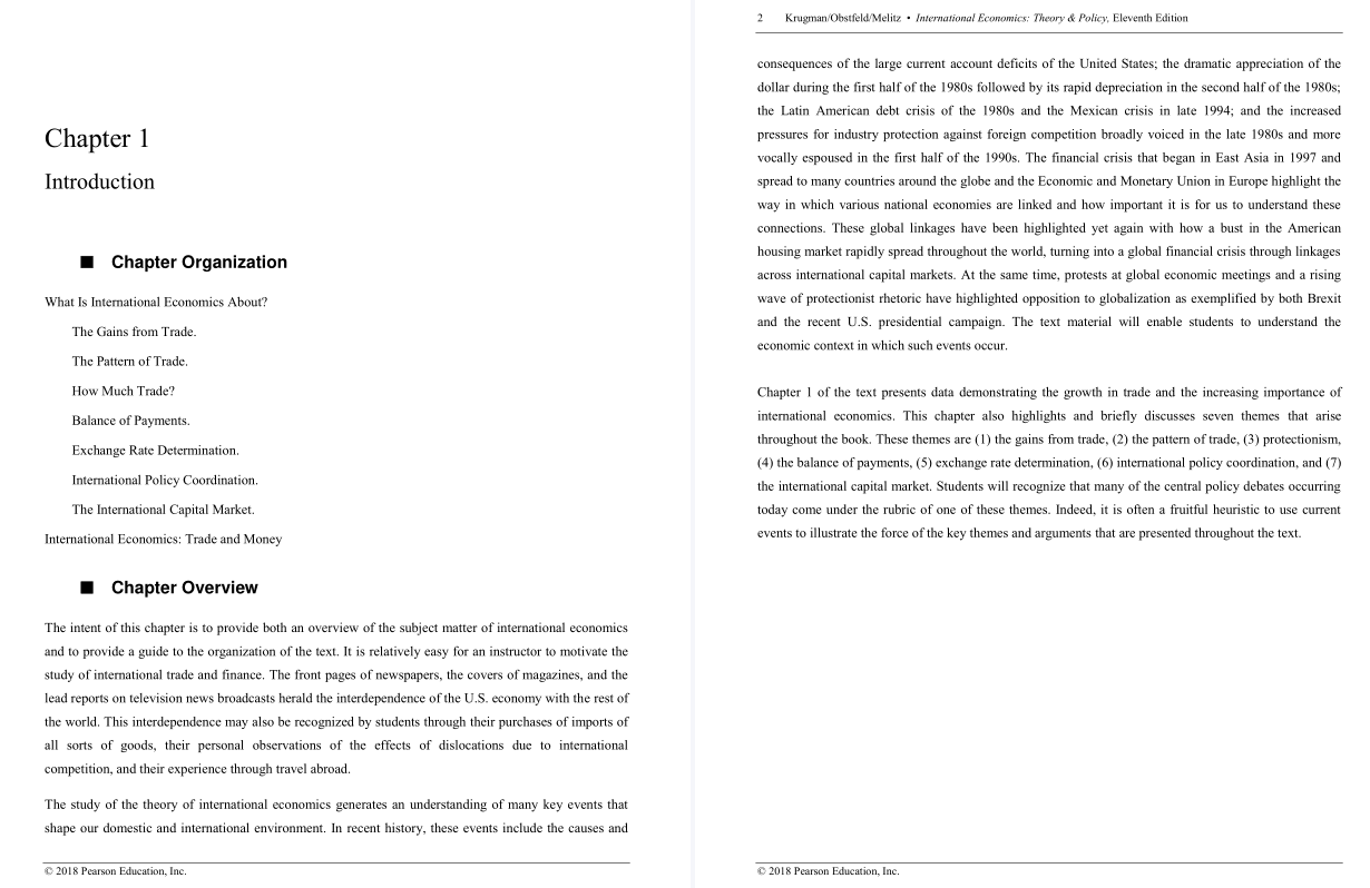solution manual for International Economics: Theory and Policy 11th Edition by Paul R. Krugman