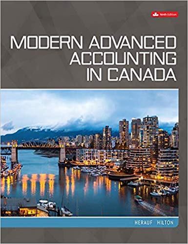 Test bank for Modern Advanced Accounting in Canada 9th Canadian Edition by Darrell Herauf