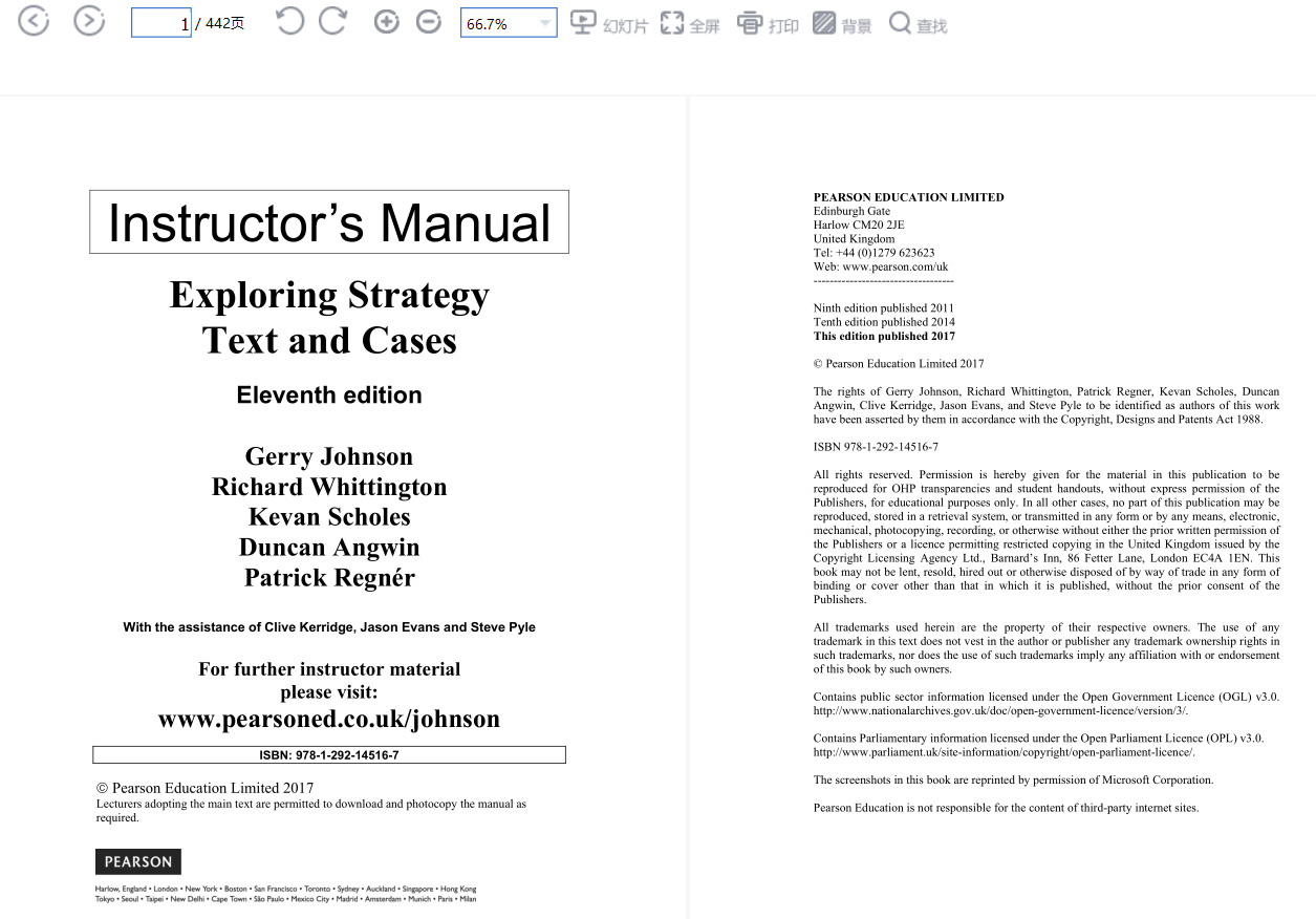Solution Manual For Exploring Strategy Text and Cases 11th Edition by Gerry Johnson