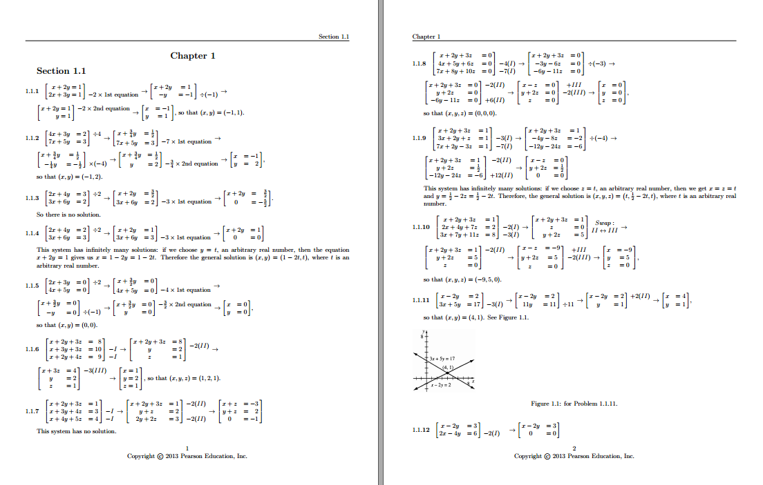 Solution manual for Linear Algebra with Applications 5th edition by ...