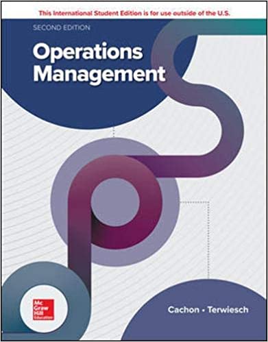Solution manual for Operations Management 2nd Edition by Gerard Cachon