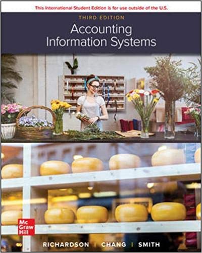 Test bank for Accounting Information Systems 3rd Edition by Vernon Richardson