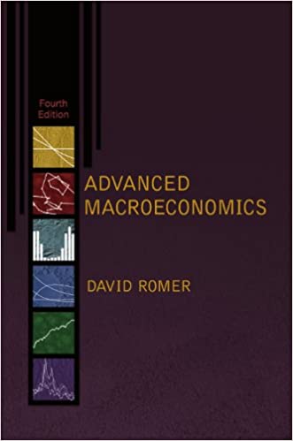 solution manual for Advanced Macroeconomics, 4th edition by David Romer