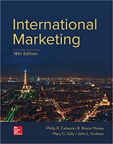Test bank for International Marketing 18th Edition by Philip Cateora