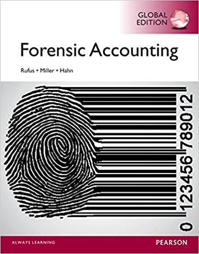 Test bank for Forensic Accounting 1st Global Edition by Bill Hahn