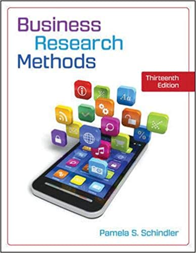 Test bank for Business Research Methods 13th Edition by Pamela Schindler