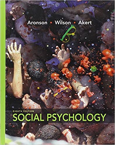 test bank for Social Psychology 8th Edition by Elliot Aronson