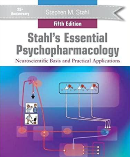 Stahl’s Essential Psychopharmacology 5th Edition TEST BANK